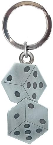 Heritage Metalworks KC4028 Dice Key Chain