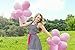 Treasures Gifted Soft Pink Balloons - 72 Pack (12 Inch, Latex, Matte, Blush, Pale, Pastel)