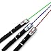 Lucheng 3 Pack laser torch fixed focus with red green blue laser pointer