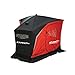 Eskimo 25502 EVO 2it Portable Flip Style Insulated Ice Fishing Shelter with Pop Up Hub Sides, 2 Person, Red