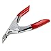 Nail Art Edge Cutter Nail Clipper Tips Manicure Pedicure Tool Hot (Red）