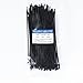 Dxg 100 Pack 6 Inch 2.5 * 150mm Self-Locking Nylon Cable Ties Zip Ties (Black)