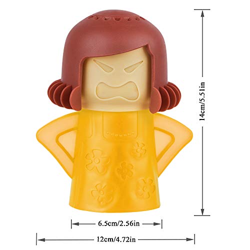 image for mixigoo Angry Mom Microwave Cleaner - Angry Mom Mad Creay Mama Microwa