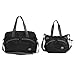 Forestfish Lightweight Large Gym Totes Bag Waterproof Sports Duffel Bags for Women's Girls, Black