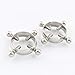 Body Piercing Rings,IrBingNii Women Shields,Screw Body Piercing Jewelry Adjustable Circle,None Piercing