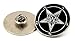 Church of Satan Sigil of Baphomet Lapel Pin - Black
