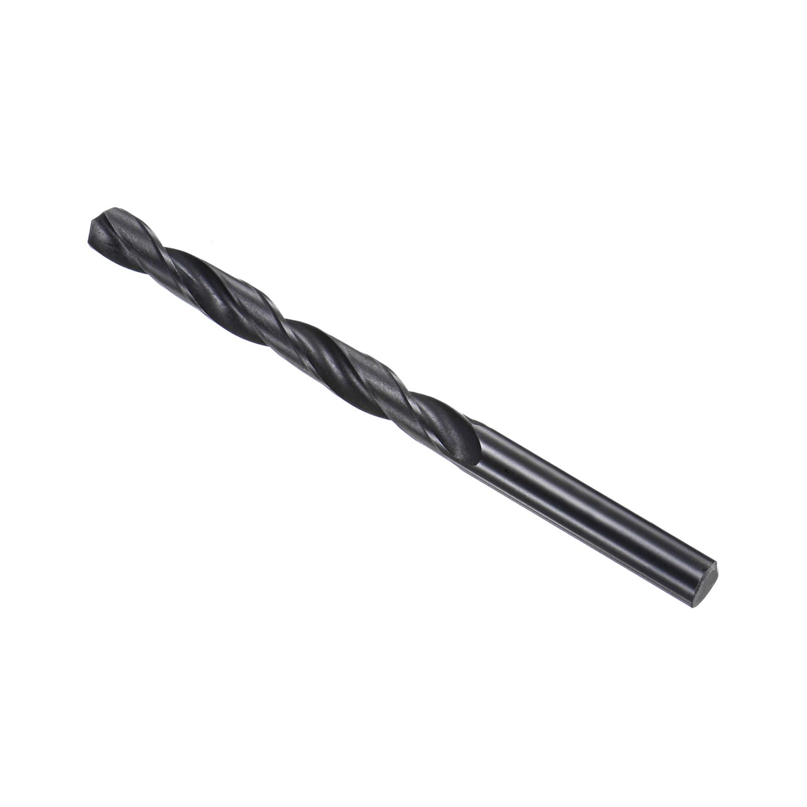 CoCud 6542 High Speed Steel Twist Drill Bits, 8.8mm Diameter 123mm Length, Black Oxide Straight Twist Jobber Drill Bit - (Applications: for Metal Woodwork Plastic Aluminum)