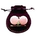 2-pcs Set Rose Quartz Balls 25mm Diameter by Polar Jade