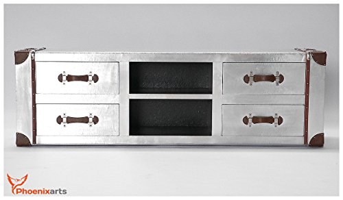 Phoenixarts-Industrie-Design-Vintage-TV-Sideboard-Schrank-Aluminium-Truhe-Lowboard-Loft-Mbel-501