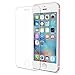 iPhone SE Screen Protector, Maxboost iPhone SE 5S 5 5C Glass Screen Protector [Tempered Glass] 0.2mm Ballistics Glass and Work with Most Protective Case - Clear 1 Pack