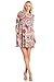 Junky Closet Women's Comfy Casual Tunic Top Dresses 2017 (Large, D7659HY Burgundy Grey)