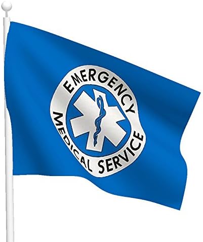 EHT Flags 3x5 EMS Flag Made in The USA from SolarMax 200 Denier Nylon
