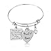 YEEQIN Maid of Honor Gift, Bridesmaid Gift, Wedding Gift, Maid Of Honor Bangle Bracelet