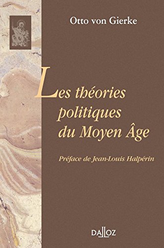 Les  théories politiques du Moyen âge