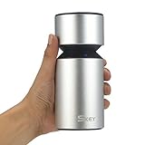 Skey Touch Switch Pure Essential Oil Nebulizer Wireless &Waterless, USB Battery Operated Portable Aroma Diffuser 4000mah Built in Rechargeable 2ml for Home Party Car Office Travel Yoga Spa