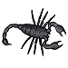 Scary Halloween Party Decorations Fake Scorpion Plastic Prank Joke Toy Insects Ourdoor, 10 ct