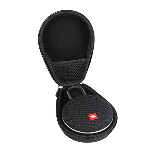 Hermitshell Travel Case Fits JBL Clip 3 Portable Waterproof Wireless Bluetooth Speaker (Black)
