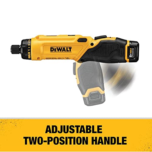 DEWALT 8V MAX SCREWDRIVER