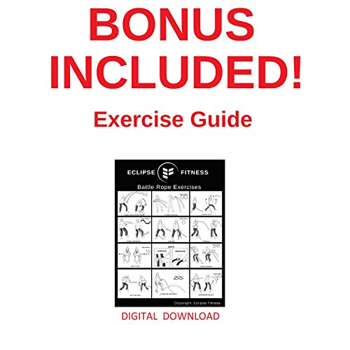 Eclipse-Fitness-Battle-Rope-Anchor-Strap-Kit-Heavy-Duty-Reinforced-Nylon-Easy-and-Fast-Setup-Stops-Rope-Damage-Stainless-Steel-Carabiner-Includes-Exercise-Guide-for-Crossfit