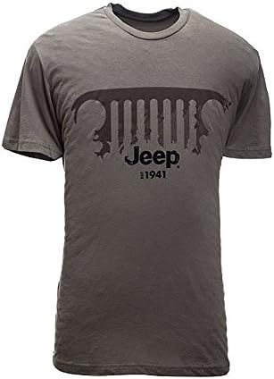 Men's Jeep Grille Sueded Crew T-Shirt (XL)