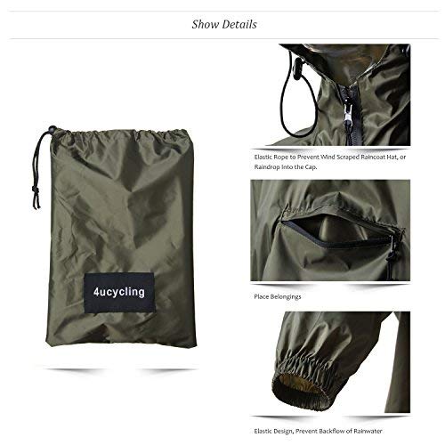 4ucycling rain jacket