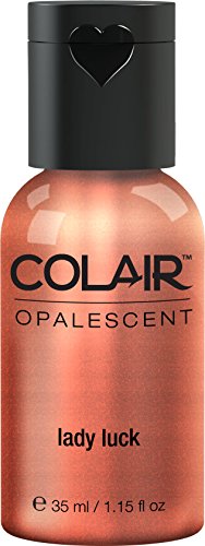 Dinair Airbrush Makeup Eyeshadow - Lady Luck - Colair - Opalescent - 1.15 oz.