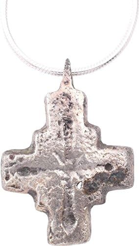 Authentic Christian Artifact Pendant Necklace Jewelry Medieval European Pilgrim’s Reliquary Cross