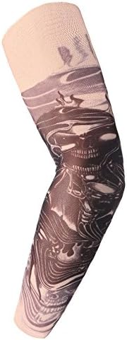 JKABCD 1Pcs Nylon Fashio Fake Temporary Tattoo Sleeve Tribal Man Woman Fake Tattoo Arm Warmers, Against UV Rays Cool Wind