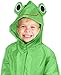 PVC-Free Kids Rain Coat Boys or Girls (Ages 7-12) With Zipper Fun Raincoat