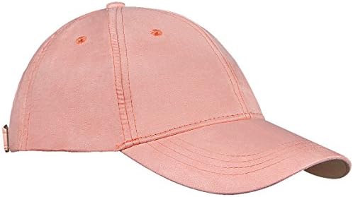 Blank Adjustable Classic Suede Cotton Solid Color plain Baseball Cap Unisex Average adult Adjustable Suede/Cotton sport outdoor (Light Orange)