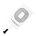 Leotu Universal Qi Standard Wireless Charging Receiver Module Patch for Iphone 5S/5/5C/6S/6SPlus/6SPlus - Micro USB Interface Port, White