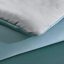 REDKEY Twin Comforter Set,Satin Silky Bedding