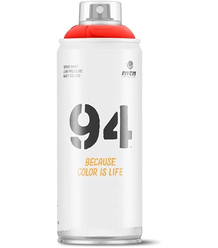 Amazon.com: MTN 94 Spray Paint - RV3001 - Vivid Red