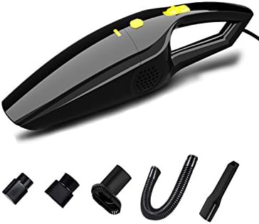 Car Vacuum Cleaner - Tcisa 12V 106W Wet Dry Portable Handheld Auto Hand Vacuum with 16.4FT Power Cord, Black