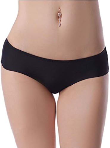 Unique and Lovely Women's Plus-Size Seamless Hipster Panty Black 2XL