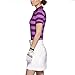 Nike Women's Dri-Fit Bold Stripe Golf Polo Shirt