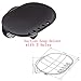 JiePai Suction Soap Dish Oil Rubbed Bronze,Super Powerful Vacuum Suction Shower Soap Holder with Drain,Elegant Suction Cup Soap Dish for Shower Bathroom Kitchen