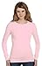 Bella Women's Irene Long Sleeve Thermal T-Shirt - SOFT PINK - X-Large
