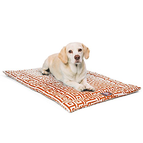 48"  Towers Orange Crate Dog Bed Mat By Majestic Pet Products