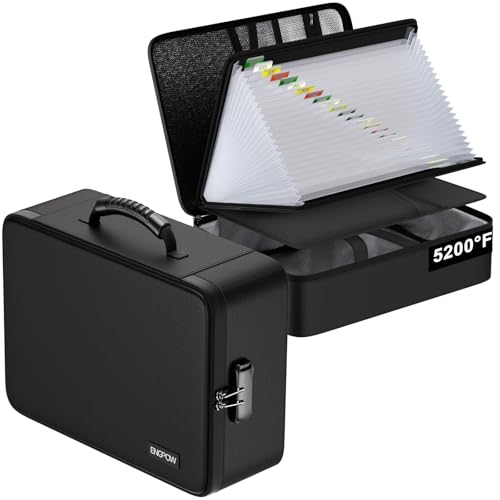 ENGPOW Fireproof Document Box Lock