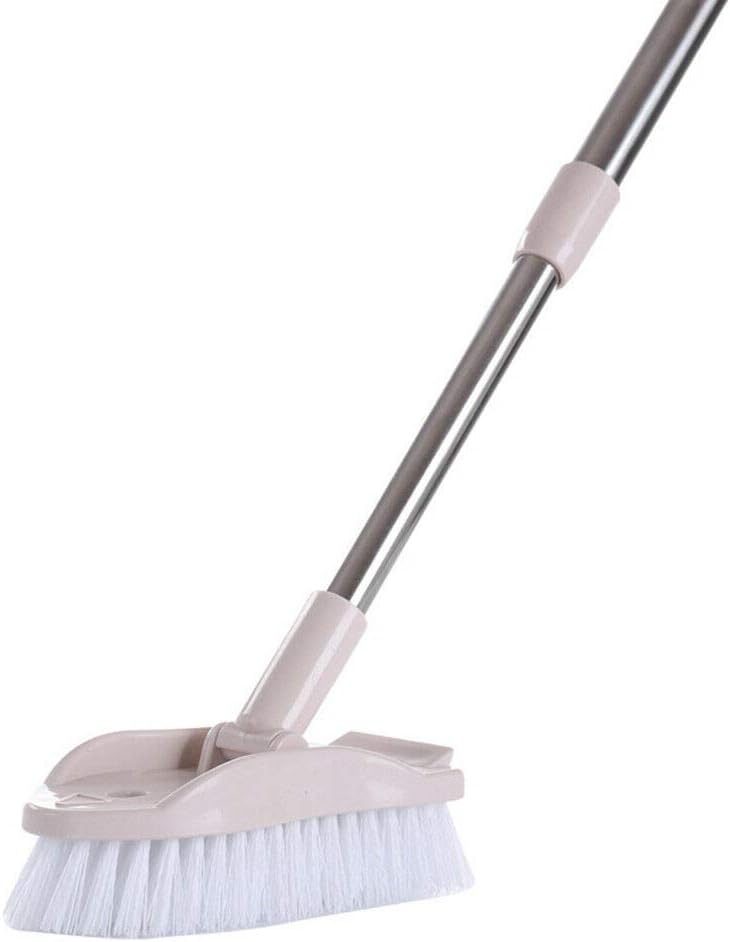 escoba para bañera retráctil para baño de aluminio Juntful Cepillo de
