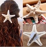Women Girls Nice Starfish Hair Clip Beach Sea Star Hairpin by Lovestore2555