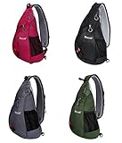 iColor Sling Backpack 15L Chest Crossbody Bag Backpack Triangle Packs Daypack Gym Shoulder Bag w/Phone Water Bottle Carrier Holder for Men Women & Kids