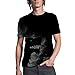 Game of Thrones HBOs Stark Splatter Mens Black T-Shirt L
