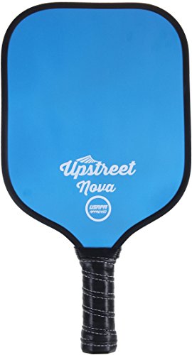 Upstreet USAPA Approved Graphite Pickleball Paddle - Polymer Honeycomb Composite Core - Paddles Include Racket Cover