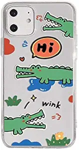 WZHC Exquisite Appearance Compatible for iPhone 6 s 7 8 Plus 11 Pro X XR Xs Max Case, Cute Doodle case, Shockproof Cover Case Drop Protection Feel Comfortable (Color : 7p/8plus)