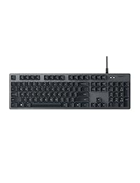 Logitech - Teclado mecánico K840 con teclas mecánicas Romer G para PC. 920-008350. (Idioma español no garantizado)