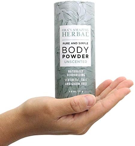 odourless talcum powder