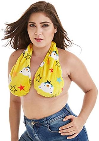 Bra Underwear Plus Bra Towel Bra Movement Lift Chest Sweat Towel Adjustable Soft Sports Towel (7, L)