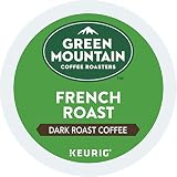 Green Mountain Coffee, French Roast, Single-Serve Keurig K-Cup Pods, Dark Roast Coffee, 48 Count (2 Boxes of 24 Pods)